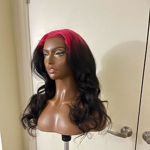 26” custom frontal colored wig